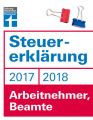 Steuererklarung 2017/2018 - Arbeitnehmer, Beamte