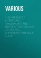 The Mirror of Literature, Amusement, and Instruction. Volume 13, No. 361, Supplementary Issue (1829) The Mirror of Literature, Amusement, and Instruction. Volume 13, No. 361, Supplementary Issue (1829)