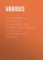 The Mirror of Literature, Amusement, and Instruction. Volume 13, No. 373, Supplementary Number The Mirror of Literature, Amusement, and Instruction. Volume 13, No. 373, Supplementary Number