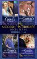 Modern Romance December 2016 Books 1-4