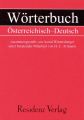 Worterbuch Osterreichisch - Deutsch
