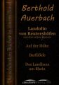 Landolin von Reutershofen und drei weitere Romane