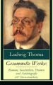 Gesammelte Werke: Romane, Geschichten, Dramen und Autobiografie (107 Titel in einem Buch)