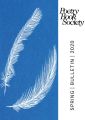 Poetry Book Society Spring 2020 Bulletin