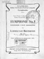 Symphonie  5 c-moll, op. 67 von Ludwig van Beethoven