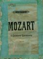 Collection de Quintuors pour 2 Violons, 2 Violas et Violoncelle par W. A. Mozart