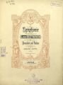 Symphonie 9 fur pianoforte und violine