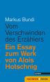 Vom Verschwinden des Erzahlers