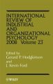 International Review of Industrial and Organizational Psycholog, 2008 Volume 23