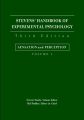 Stevens' Handbook of Experimental Psychology, Sensation and Perception
