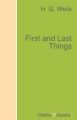 First and Last Things