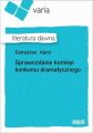 Sprawozdanie komisyi konkursu dramatycznego