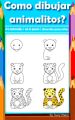 Como dibujar animalitos?