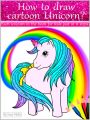 How to draw cartoon unicorn?