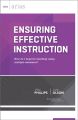 Ensuring Effective Instruction