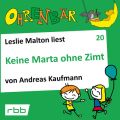 Ohrenbar - eine OHRENBAR Geschichte, Folge 20: Keine Marta ohne Zimt (Horbuch mit Musik)