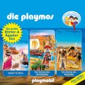 Die Playmos - Das Original Playmobil H?rspiel, Die gro?e R?mer- und ?gypterbox, Folge 5, 18, 52: Gefahr f?r Rom / Der Schatz des Archimedes / Der Schatz der Pyramide