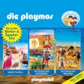 Die Playmos - Das Original Playmobil H?rspiel, Die gro?e R?mer- und ?gypterbox, Folge 5, 18, 52: Gefahr f?r Rom / Der Schatz des Archimedes / Der Schatz der Pyramide