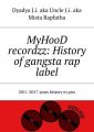 MyHooD recordzz: History of gangsta rap label. 20112017 years history in pics
