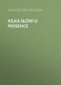 Kilka slow o piosence