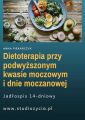 Dietoterapia przy podwyzszonym kwasie moczowym i dnie moczanowej
