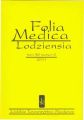 Folia Medica Lodziensia t. 38 z. 2/2011