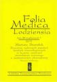 Folia Medica Lodziensia t. 38 suplement 1 2011