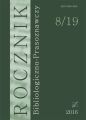 „Rocznik Bibliologiczno-Prasoznawczy”, t. 8/19