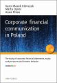 Corporate financial communication in Poland