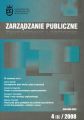 Zarzadzanie Publiczne nr 4(6)/2008