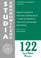 Miedzynarodowe stosunki gospodarcze - wybrane podmioty i procesy gospodarki swiatowej. SE 122