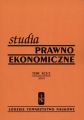 Studia Prawno-Ekonomiczne t. 91/2 2014