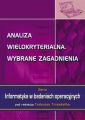 Analiza wielokryterialna. Wybrane zagadnienia