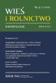 Wies i Rolnictwo nr 2(171)/2016