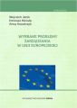 Wybrane problemy zarzadzania w Unii Europejskiej