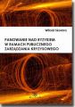 Panowanie nad ryzykiem w ramach publicznego zarzadzania kryzysowego