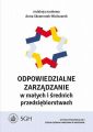 Odpowiedzialne zarzadzanie w malych i srednich przedsiebiorstwach