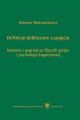 Definicje deiktyczne a pojecia