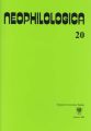 Neophilologica. Vol. 20: Etudes semantico-syntaxiques des langues romanes