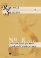 Romanica Silesiana. No 8. T. 1: Constructions genrees / Gendered Constructions