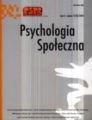 Psychologia Spoleczna nr 1(13)/2010