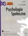 Psychologia Spoleczna nr 2(4)/2007