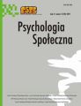 Psychologia Spoleczna nr 3(18)/2011
