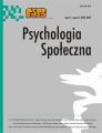 Psychologia Spoleczna nr 2(25)/2013