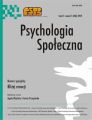 Psychologia Spoleczna nr 3(26)/2013