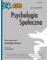 Psychologia Spoleczna nr 2(29)2014