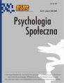Psychologia Spoleczna nr 4 (35)/2015