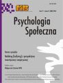 Psychologia Spoleczna nr 3(38)/2016