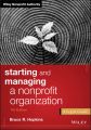 Starting and Managing a Nonprofit Organization