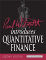 Paul Wilmott Introduces Quantitative Finance